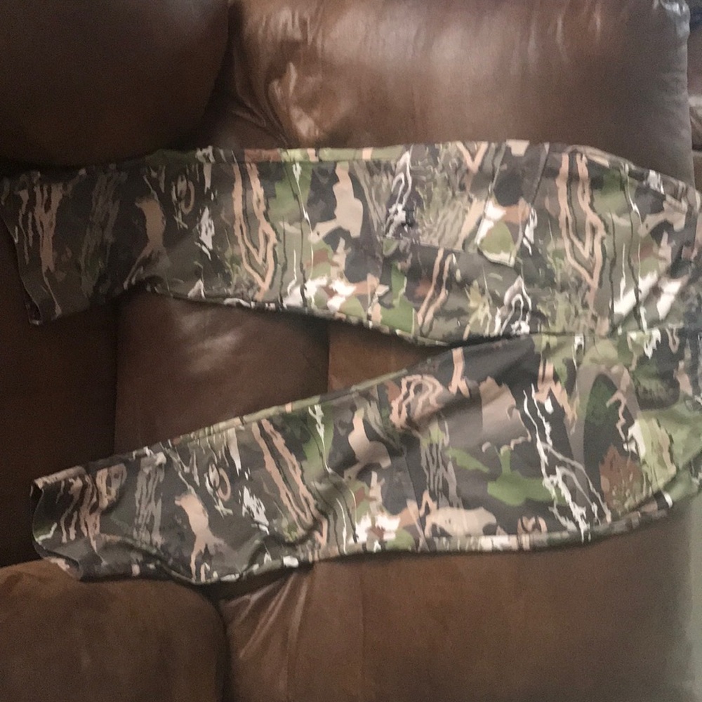 Boys UA Reaper Ridge Camo Pants